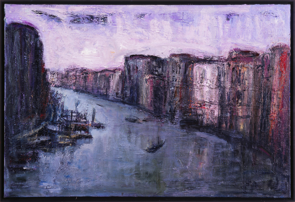 Goethner_1993_Canal Grande IV_95x140cm_Oel auf LW